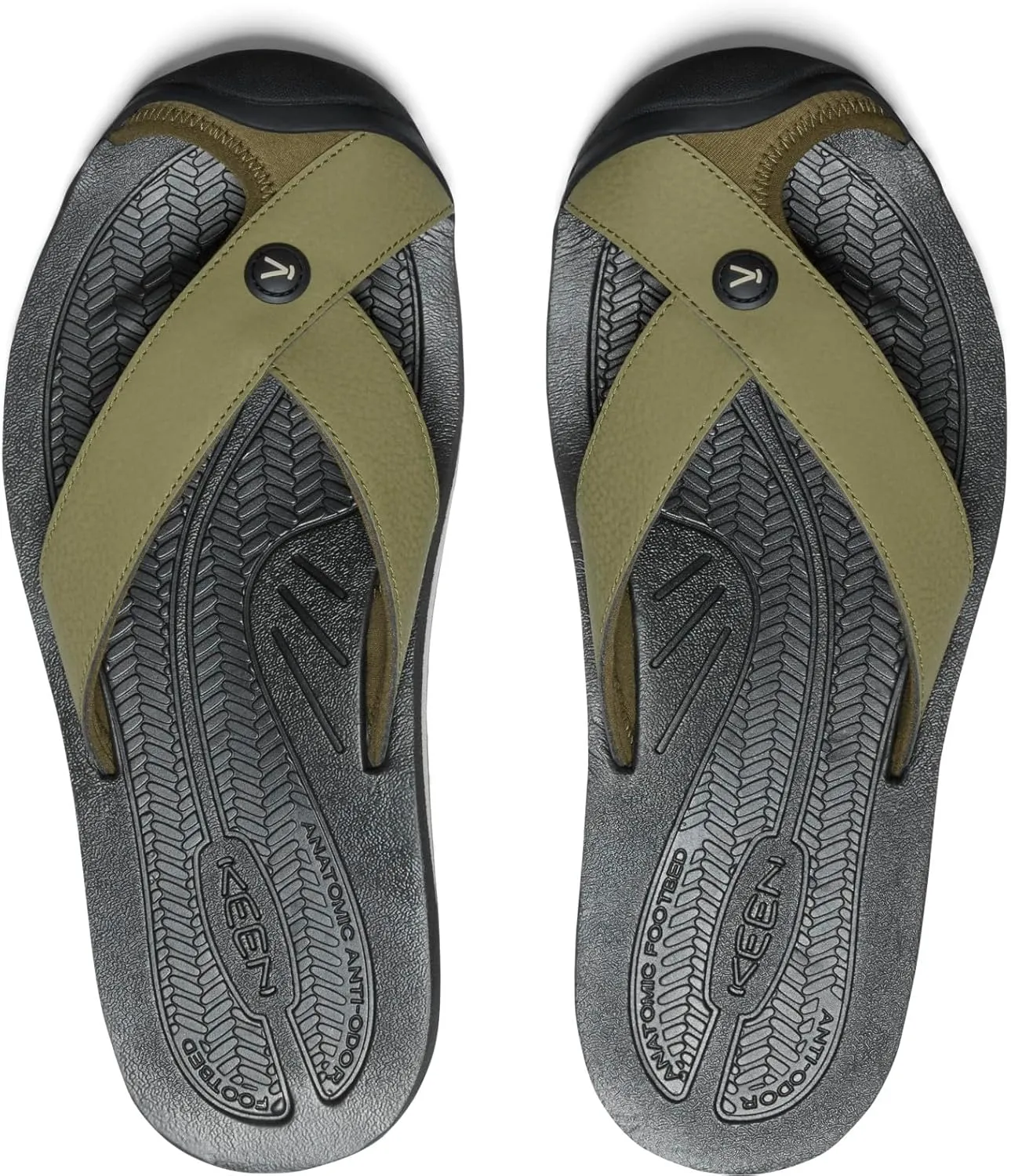 KEEN Men's Barbados Hybrid Flip-Flop with Toe Protection