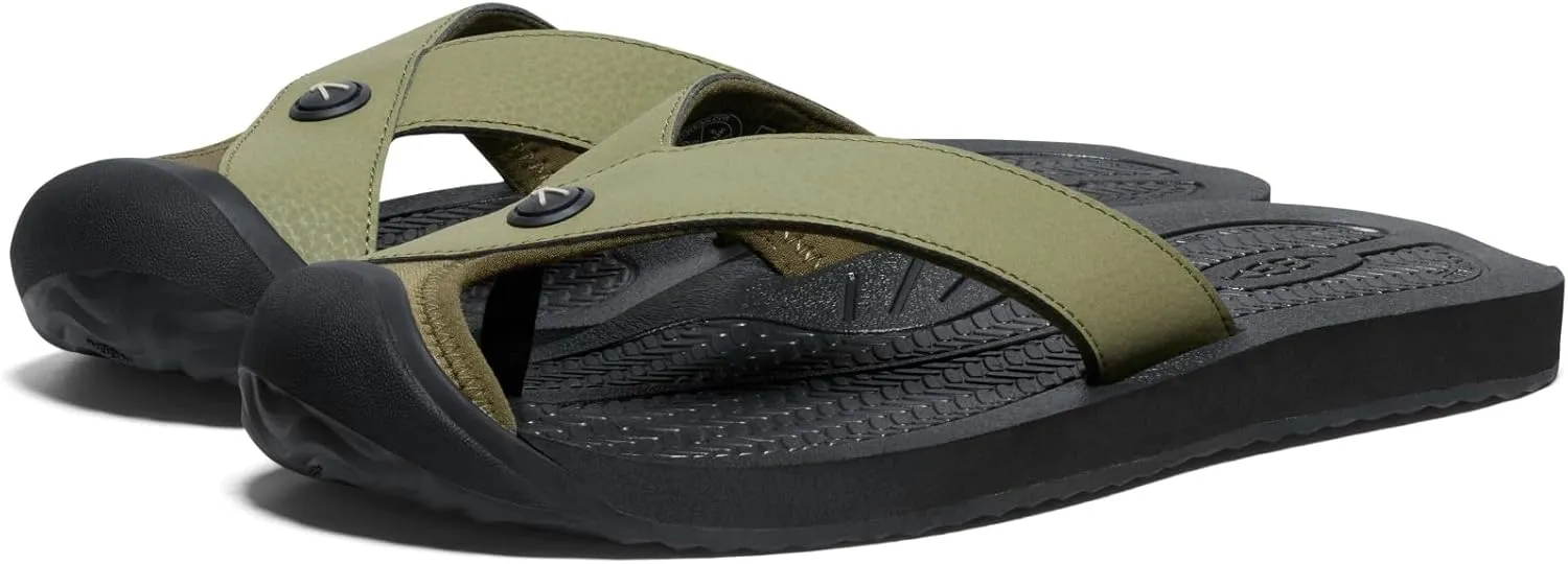 KEEN Men's Barbados Hybrid Flip-Flop with Toe Protection