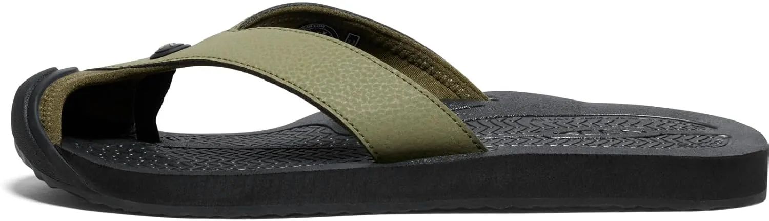 KEEN Men's Barbados Hybrid Flip-Flop with Toe Protection