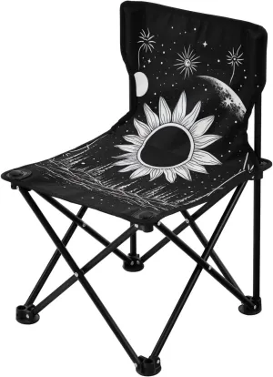 Kigai Folding Camping Chair Heavy Duty Chair Ultralight Compact Portable Beach Chair for Outdoor Camp, Hiking, Travel, Beach, Sporting Event and Picnic, Golden Tree