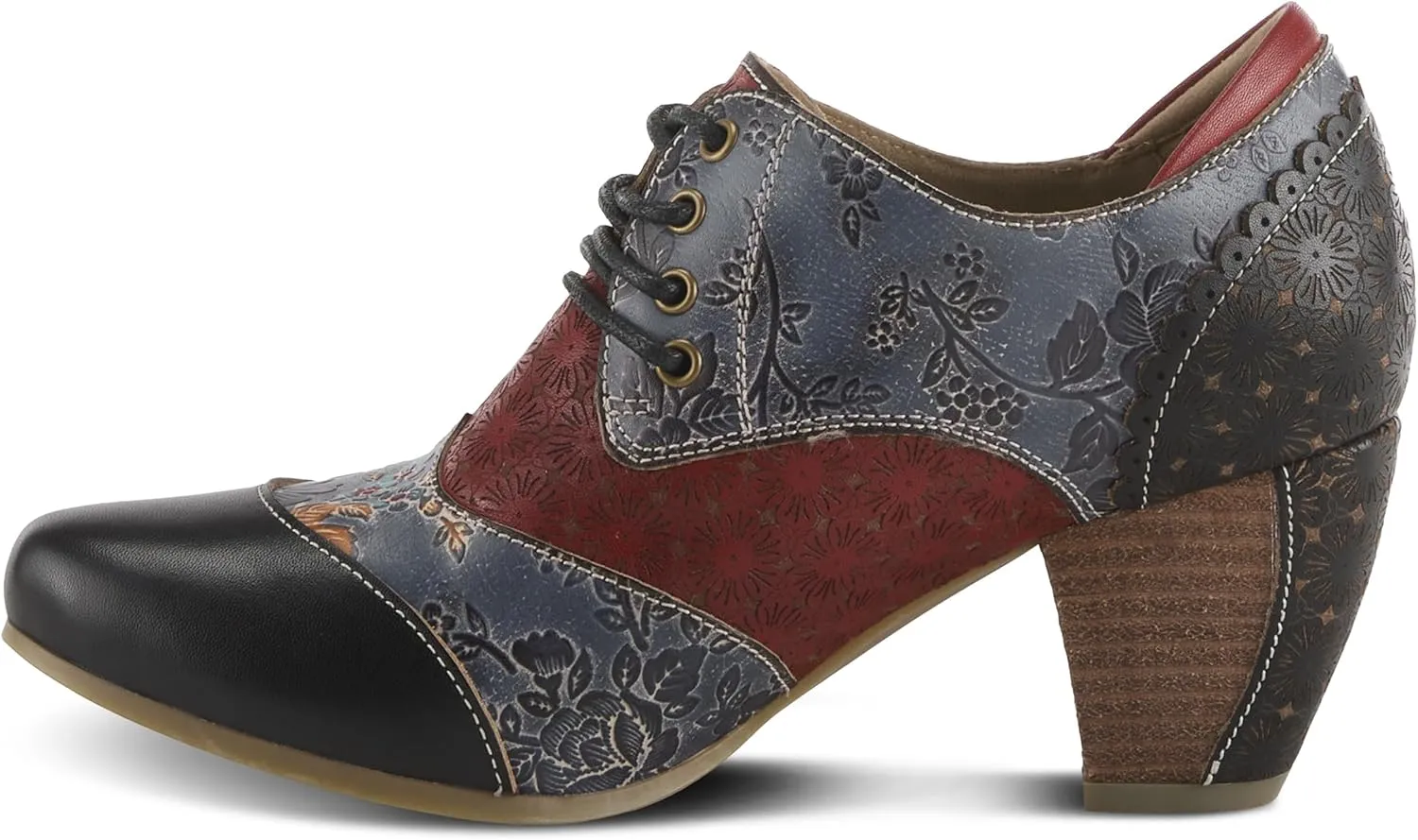 L'Artiste by Spring Step Women's Adelvice-Fleur Oxford Boot