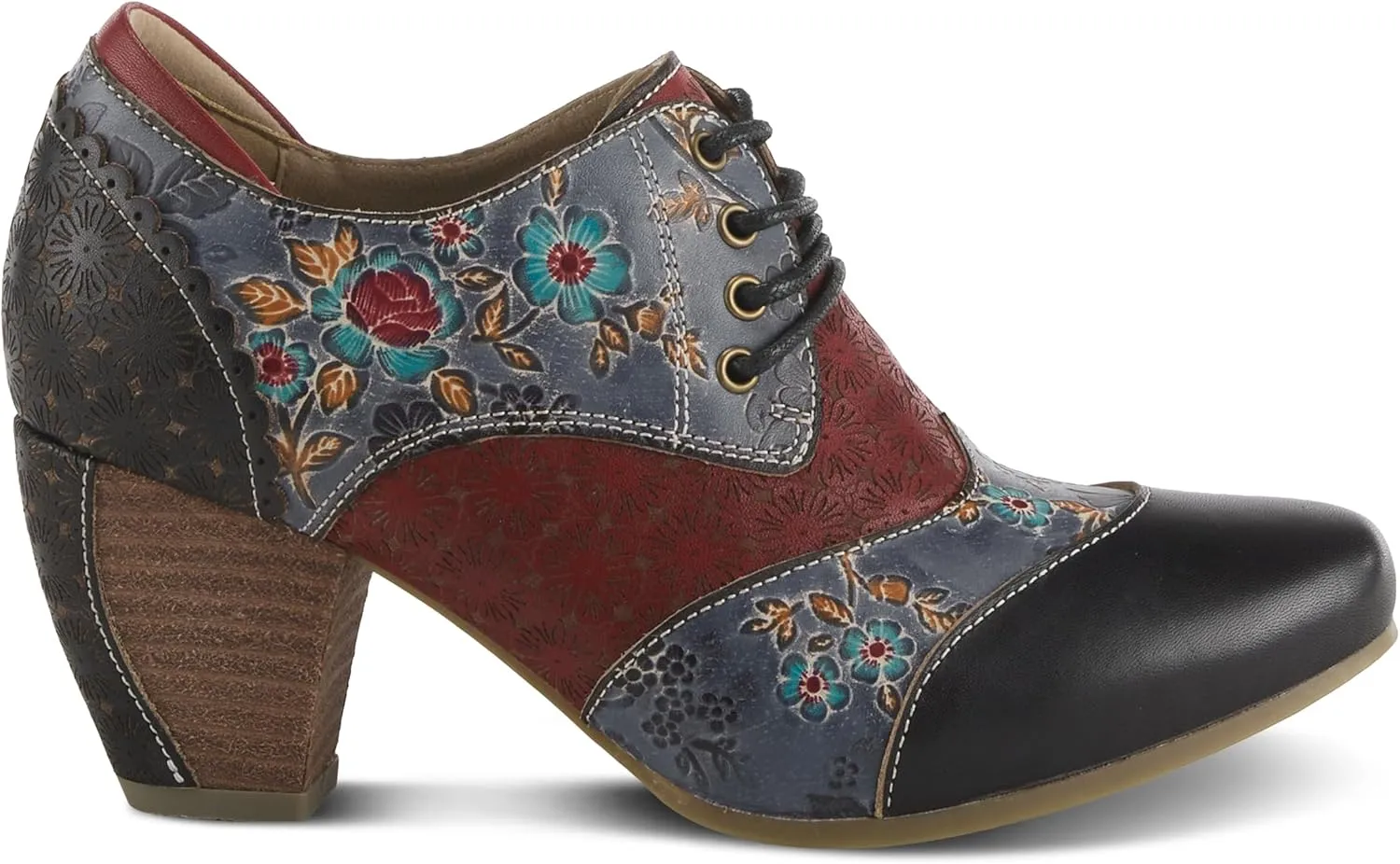 L'Artiste by Spring Step Women's Adelvice-Fleur Oxford Boot