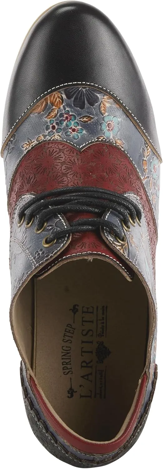 L'Artiste by Spring Step Women's Adelvice-Fleur Oxford Boot