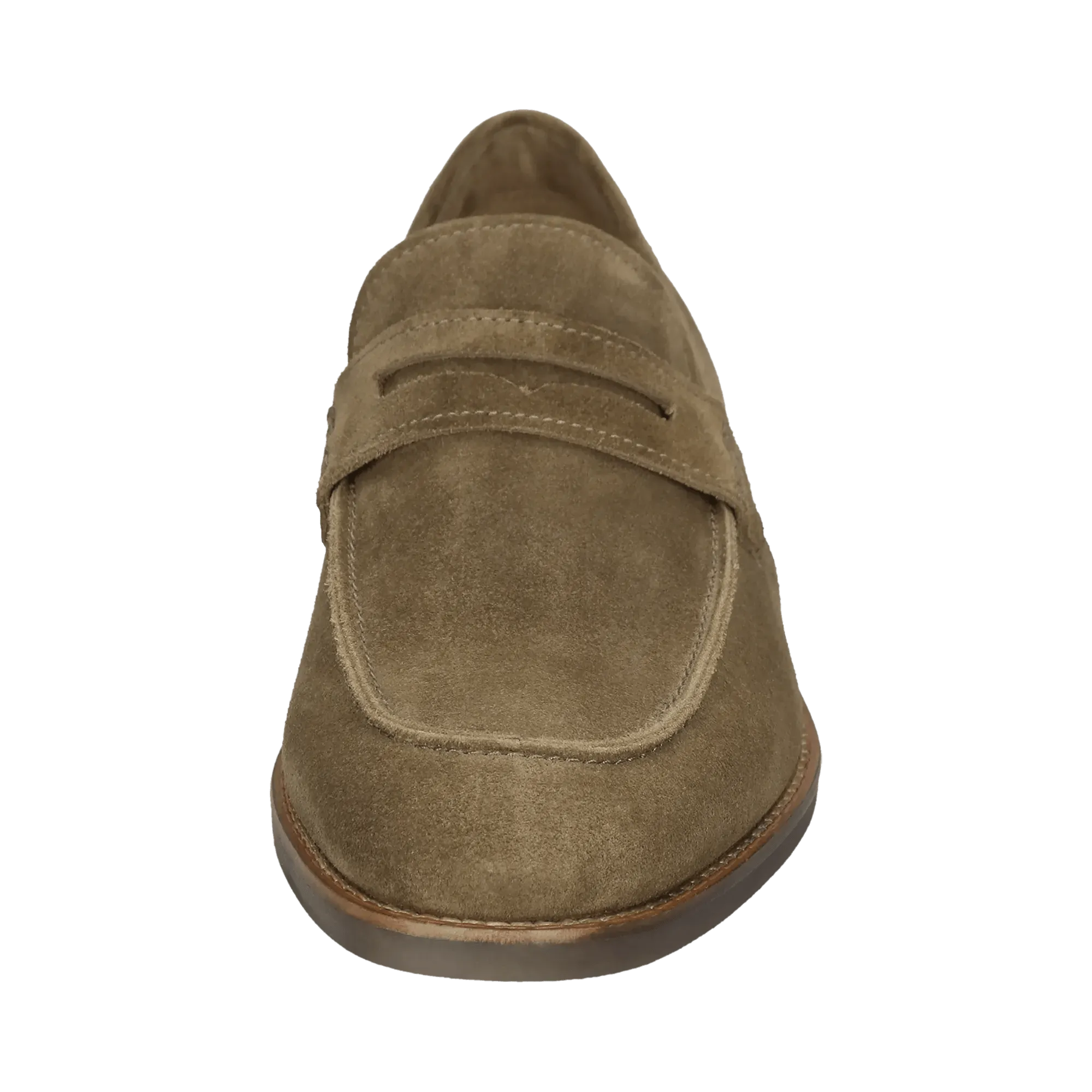 Leder Slip on taupe