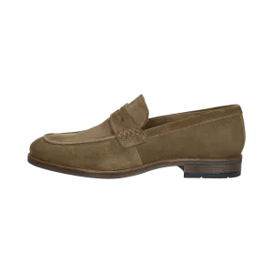 Leder Slip on taupe