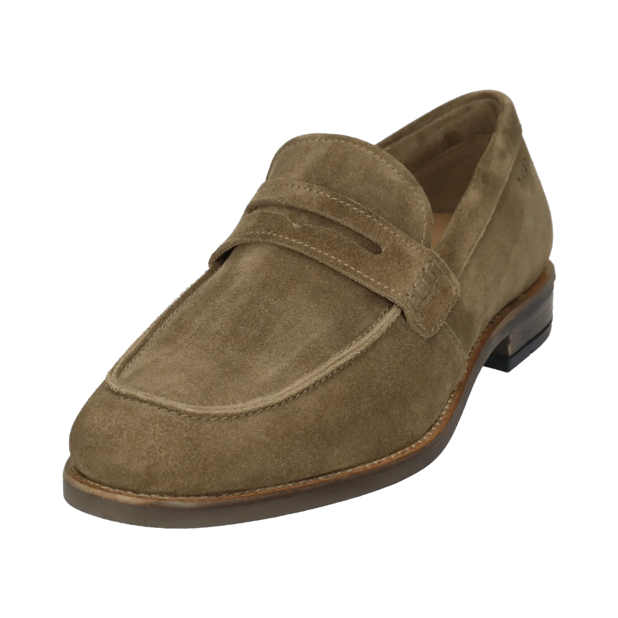 Leder Slip on taupe