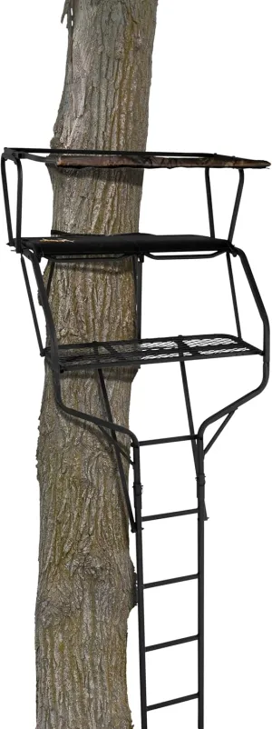 Legend XLT 2 Man Tree Stand 18 FT. - 500 lb. Rated - 2 Four Point Harnesses -Flex-Tek Seats