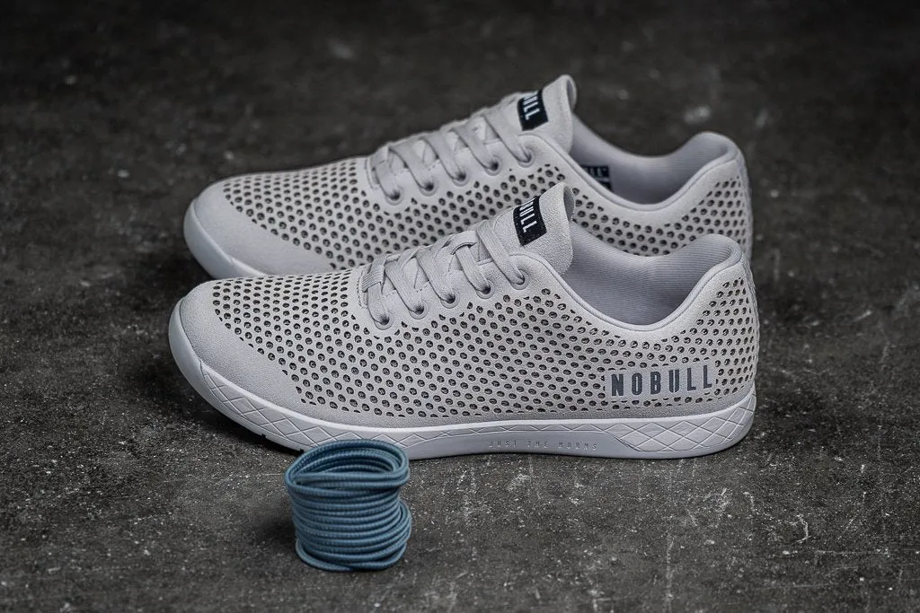 LIGHT GREY SUEDE TRAINER (MEN'S)