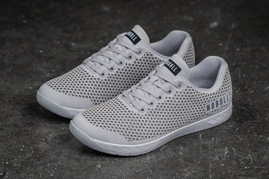LIGHT GREY SUEDE TRAINER (MEN'S)