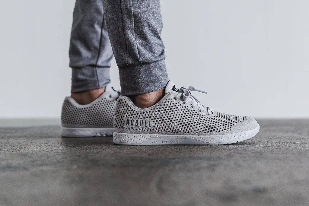 LIGHT GREY SUEDE TRAINER (MEN'S)