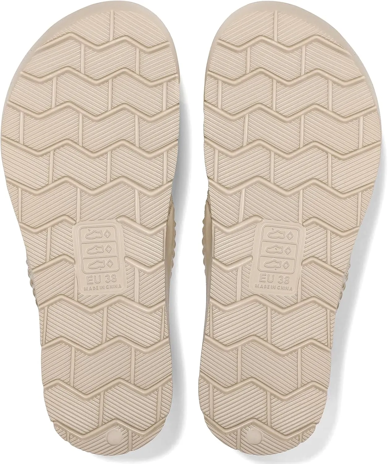 Litfun Women's Arch Support Flip Flops for Plantar Fasciitis Orthopedic Thong Sandals Comfortable Summer Beach Pool Slides