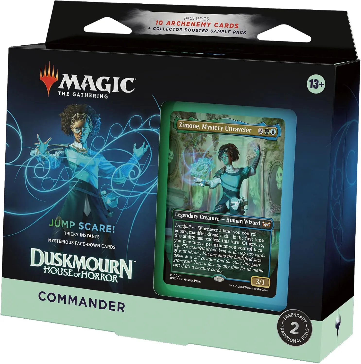 Magic: The Gathering Duskmourn: House of Horror Commander Deck - Jump Scare!