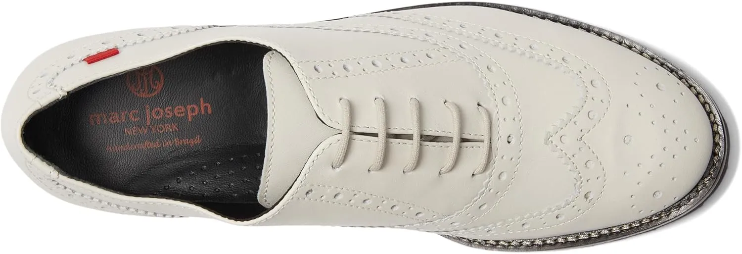 Marc Joseph New York™ Central Park West Shoes for Women – Leather Upper – Round Toe – Lace-Up Design