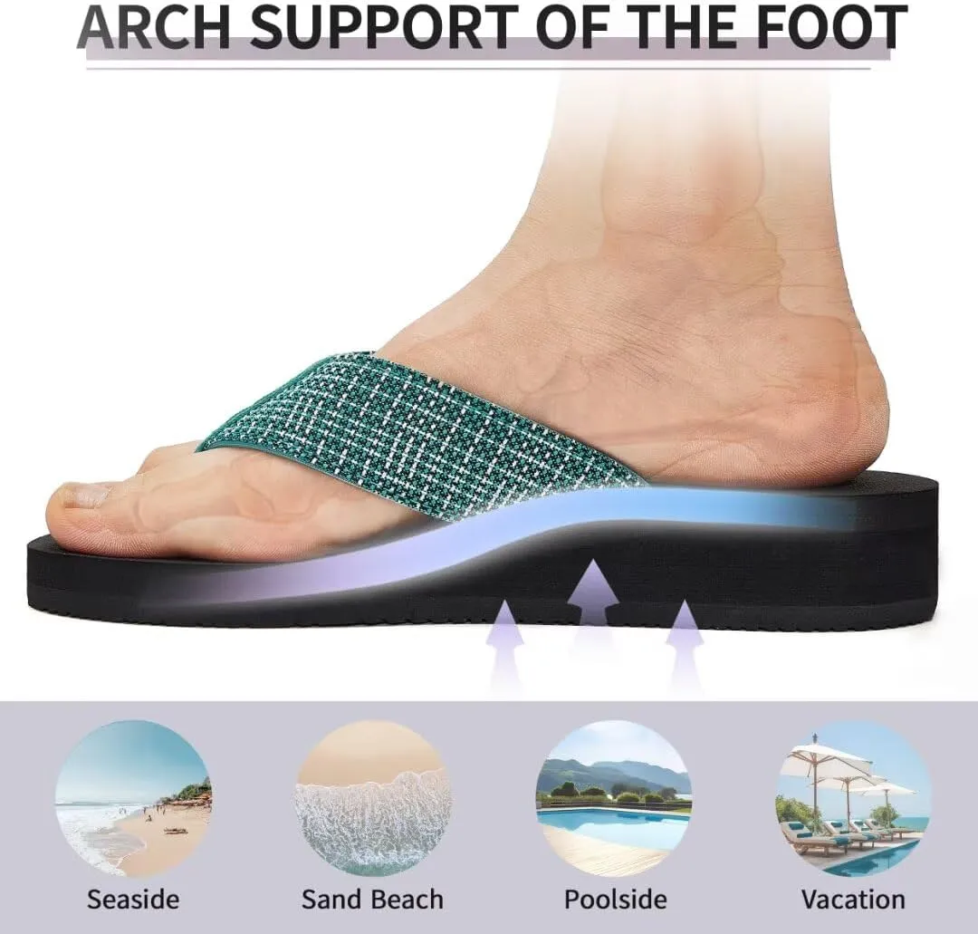 MEGNYA Women’s Flip Flops/Sandals/Summer Beach Slippers