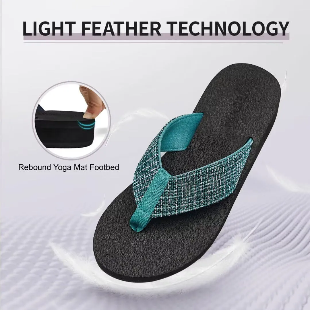 MEGNYA Women’s Flip Flops/Sandals/Summer Beach Slippers