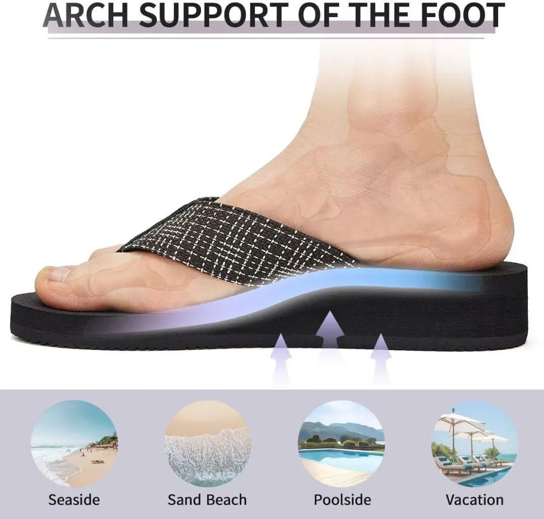 MEGNYA Women’s Flip Flops/Sandals/Summer Beach Slippers