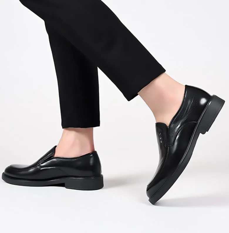 Men Casual Derby Shoes Men's Business Classic Formal Oxfords Shoes Mens Brogue Wingtip Retro Dress Shoes(9)