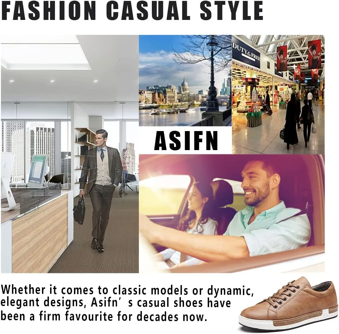 Men Leather Casual Shoes Lace-up Oxford Fashion Non-Slip Flats Trendy Business Comfortable Sneakers