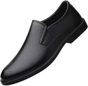 Men Leather Wingtip Oxford Dress Shoes Casual Business Formal Brogue Party Comfortable Flats