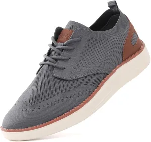Men's Breeze Mesh Oxfords Sneakers Business Casual Comfortable Walking Shoes