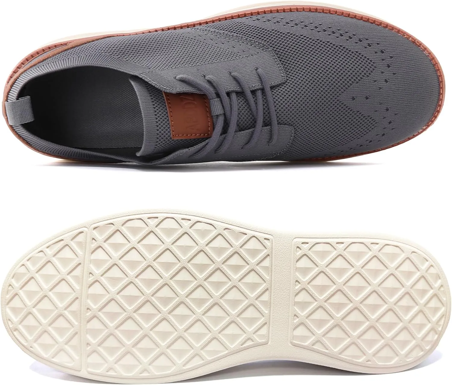Men's Breeze Mesh Oxfords Sneakers Business Casual Comfortable Walking Shoes