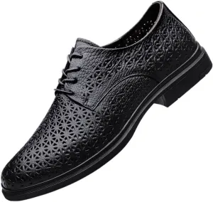 Men's Business Derby Shoes Mens Wingtip Brogue Oxford Formal Shoes for Men