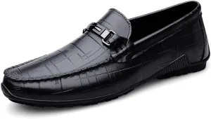 Men's Casual Business Oxford Derby Leather Dress Shoes for Men