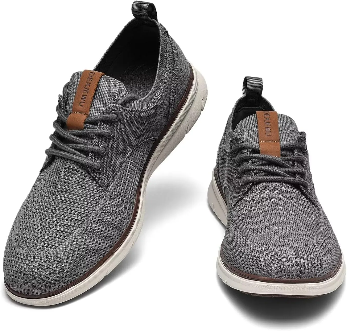 Men's Casual Dress Oxfords Business Walking Shoes Comfortable Mesh Work Sneakers