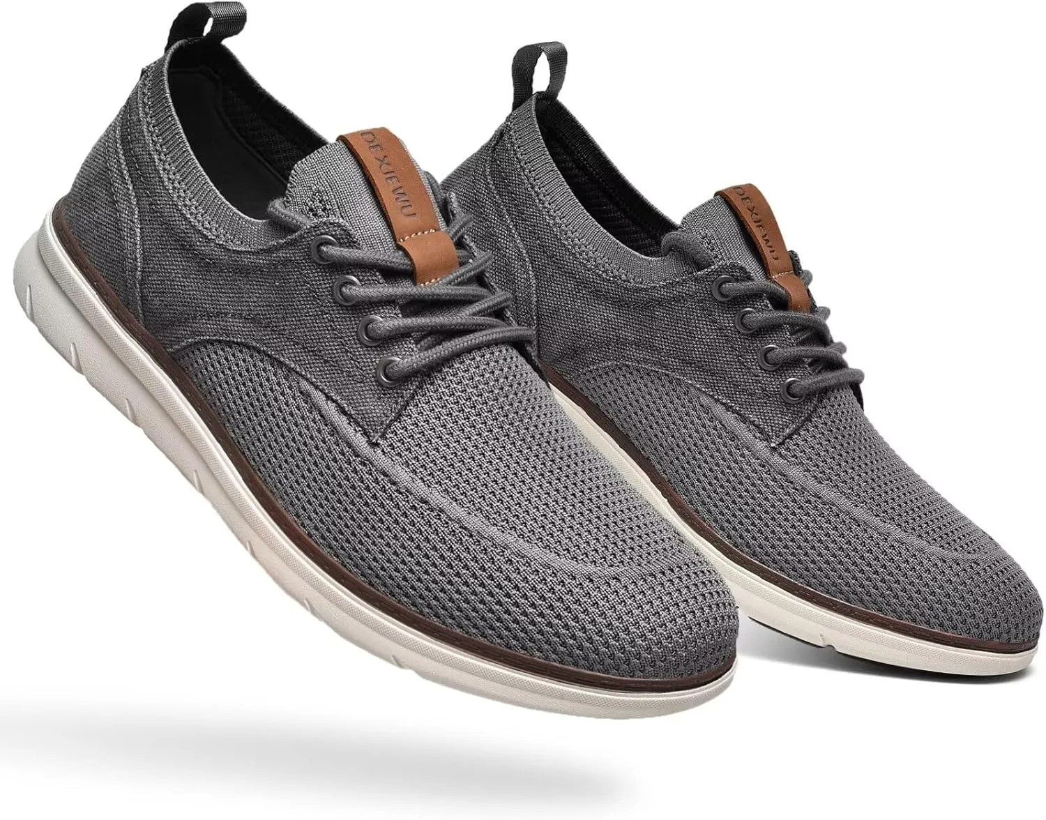 Men's Casual Dress Oxfords Business Walking Shoes Comfortable Mesh Work Sneakers
