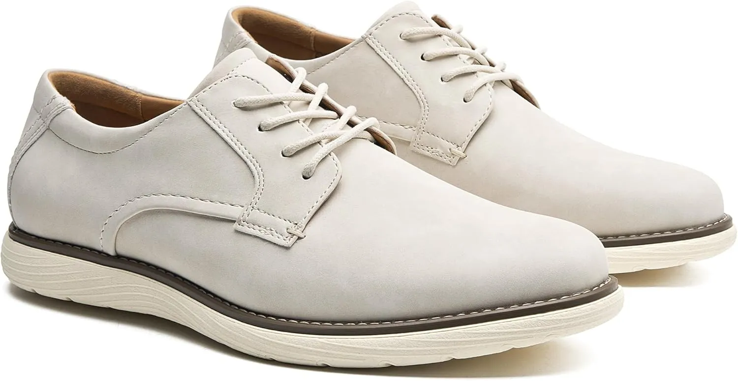 Men's Casual Dress Shoes Fashion Dress Sneakers Business Casual Shoes Comfortable Work Oxfords Office Walking Sneakers