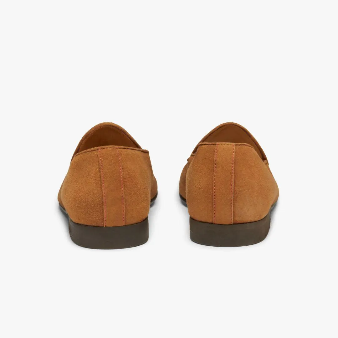 Men's Cognac Suede Milano Loafer From Del Toro Shoes