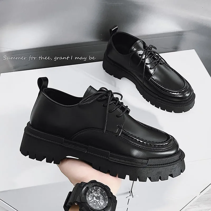 Men's Comfortable Tuxedo Shoes Formal Derby Shoes