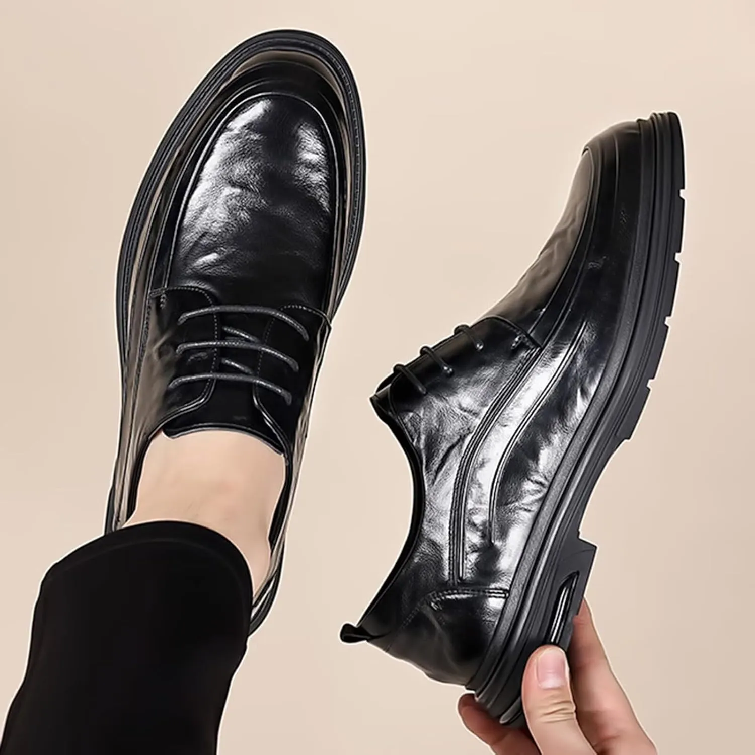 Men's Dress Shoes Casual Oxford Business Formal Shoes for Wedding Party