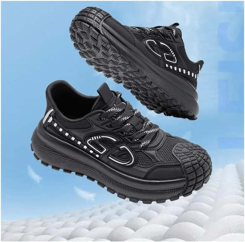 Men's Dress Shoes Comfort Soft Men Oxford Comfortable Cowhide Soles Non-Slip Slip-On Walking Shoes for Business Daily