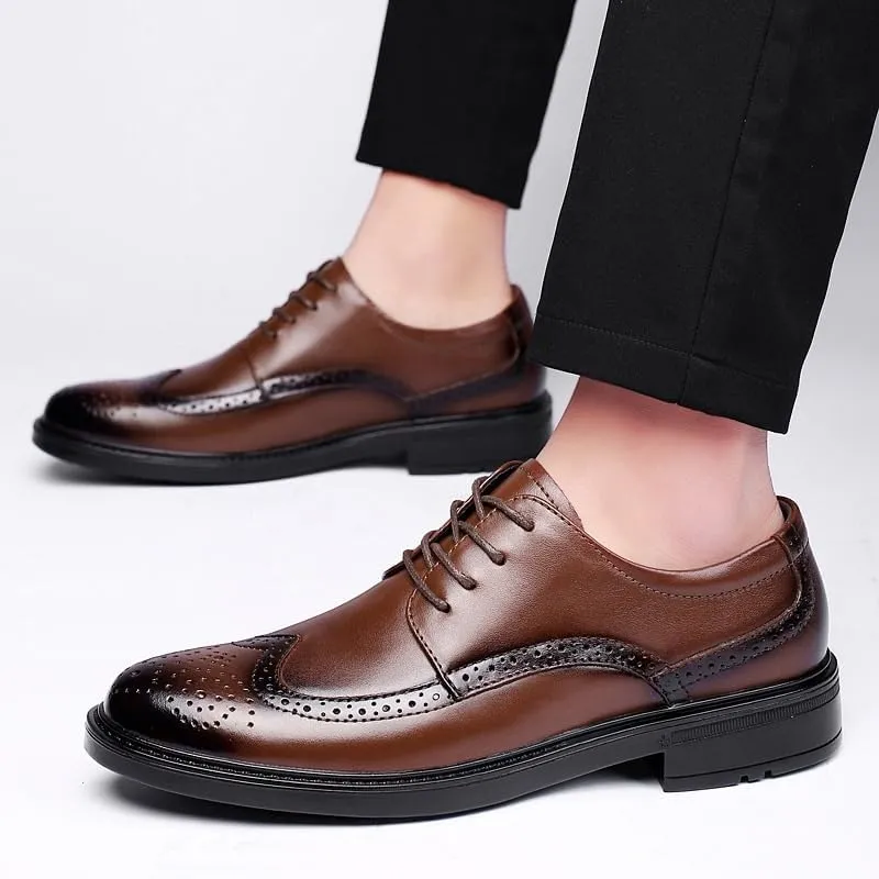 Men's Dress Shoes Mens Patent Leather Formal Business Oxford Shoes Men Pointed-Toe Tuxedo Shoes