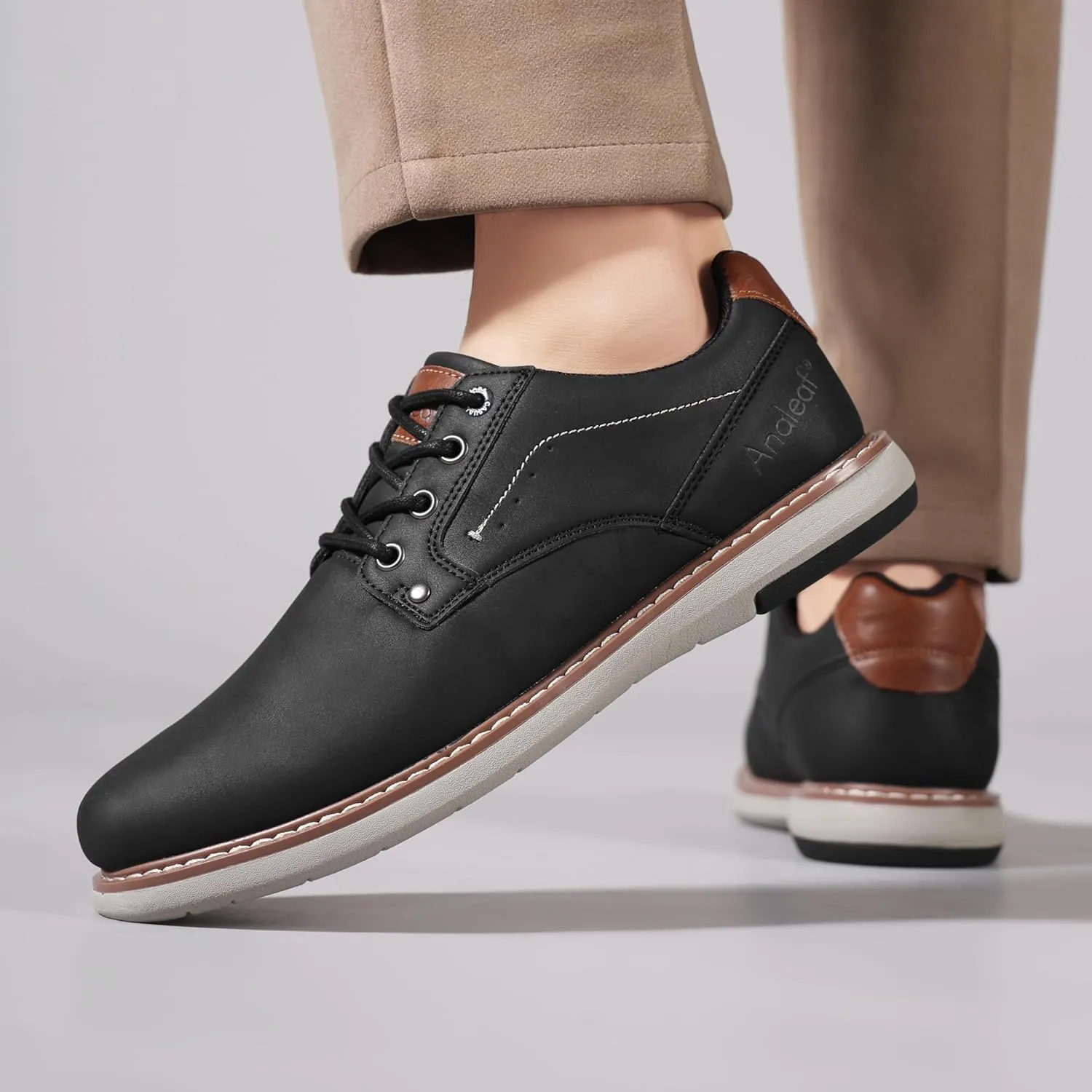 Men's Dress Sneakers Oxfords Comfortable Casual Shoes