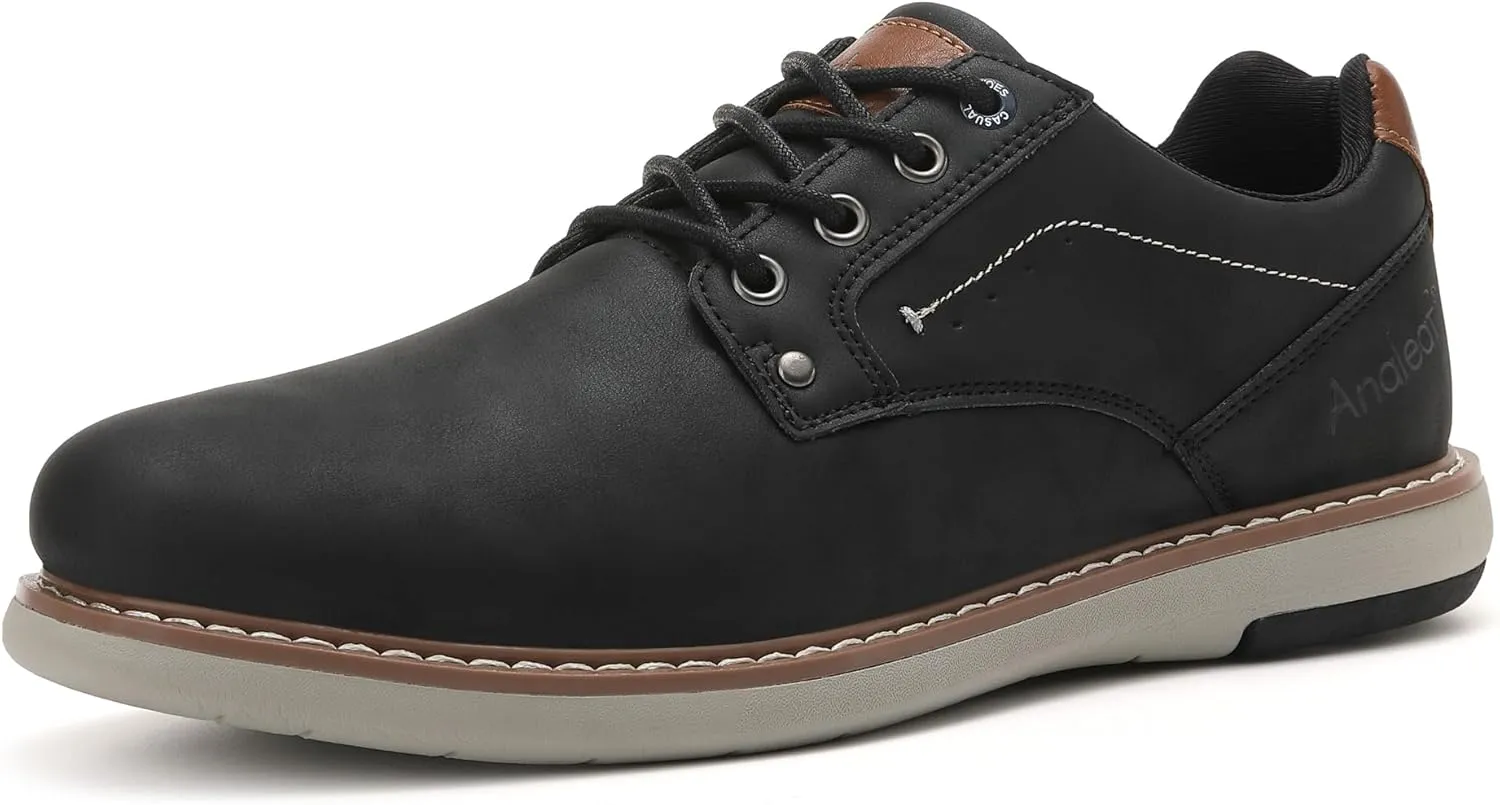 Men's Dress Sneakers Oxfords Comfortable Casual Shoes