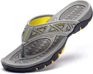 Men's Flip flops,two-tone Slippers fashionable beach Summer Shoes soft and comfortable