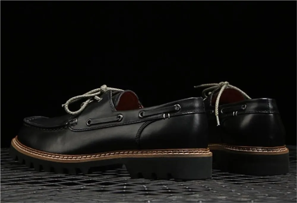 Men's Lace-Up Comfortable Fashion Dress Shoes Oxfords Soft Wedding Lightweight and Comfortable