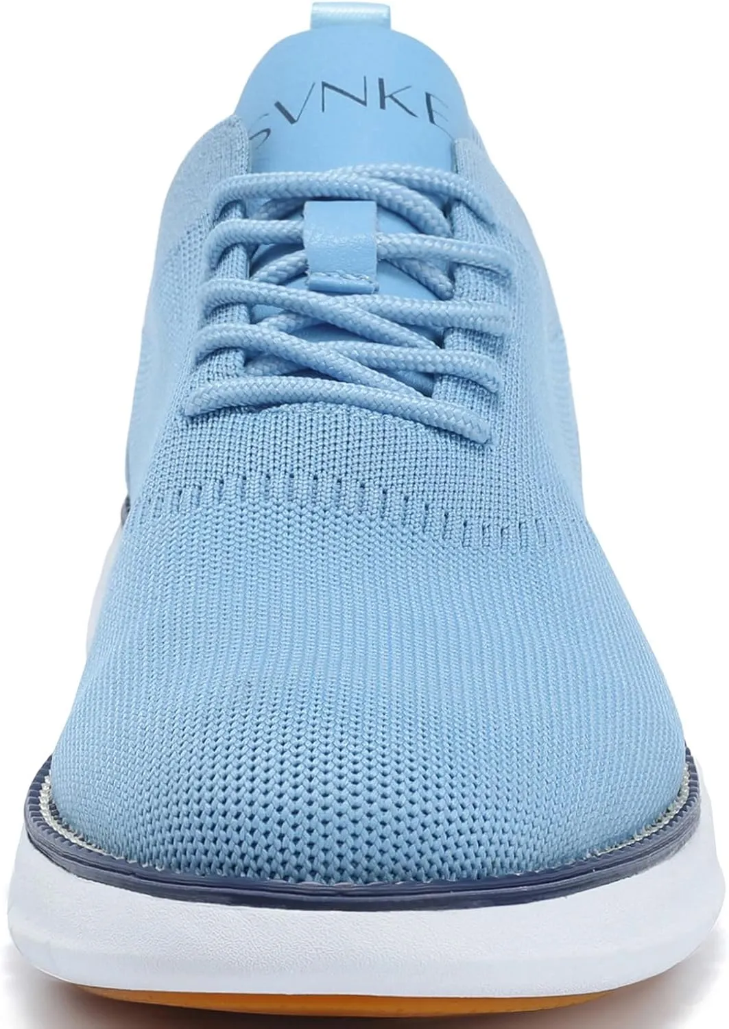 Men's Mesh Dress Shoes Casual Business Lace Up Oxford Sneakers Lightweight Breathable Walking Shoes Comfortable Thick Sole Tennis Footwear