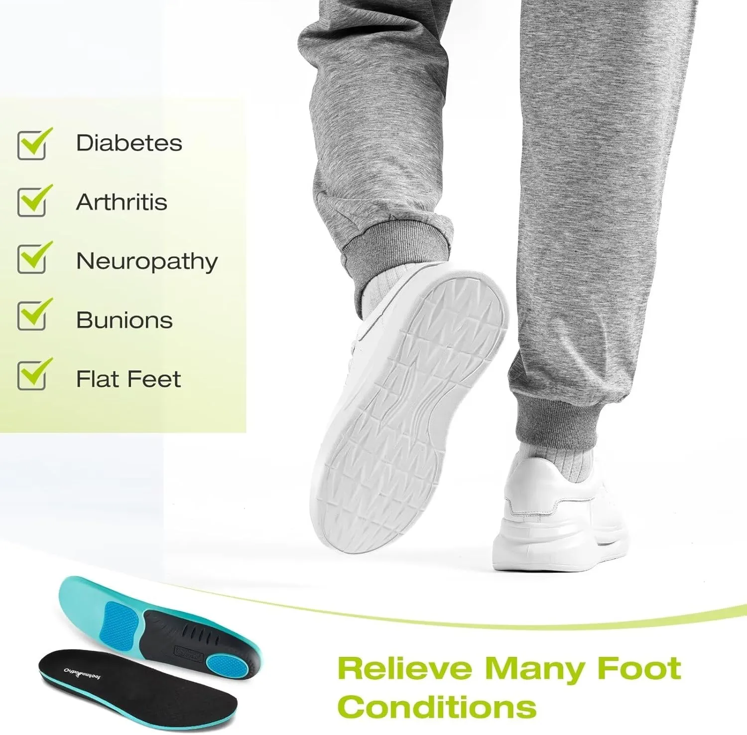Men's Orthopedic Leather Dress Fashion Sneakers: Comfortable Arch Support Leather Oxfords for Plantar Fasciitis, Orthotic Flat Feet Casual Walking Shoes for Foot and Heel Pain Relief