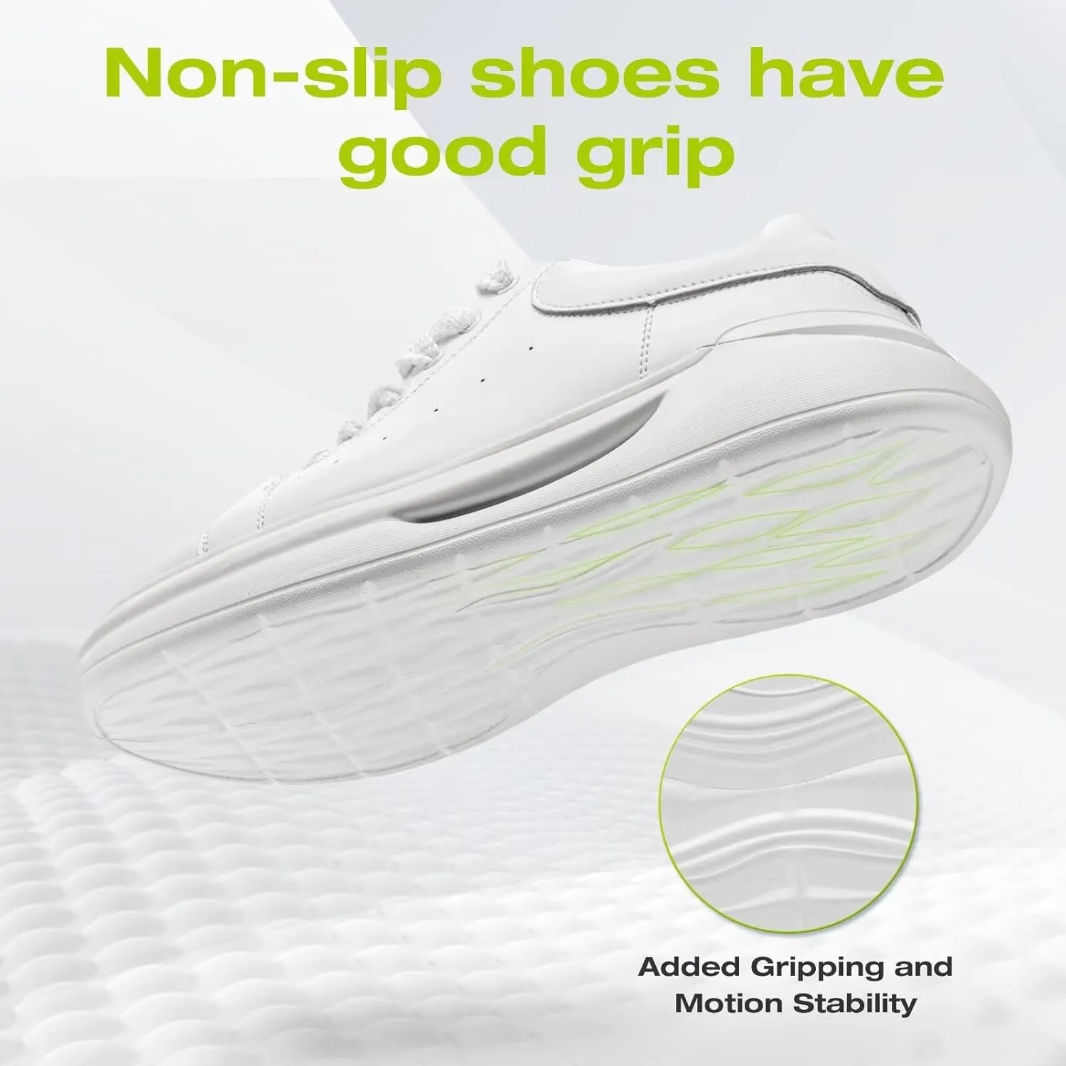 Men's Orthopedic Leather Dress Fashion Sneakers: Comfortable Arch Support Leather Oxfords for Plantar Fasciitis, Orthotic Flat Feet Casual Walking Shoes for Foot and Heel Pain Relief