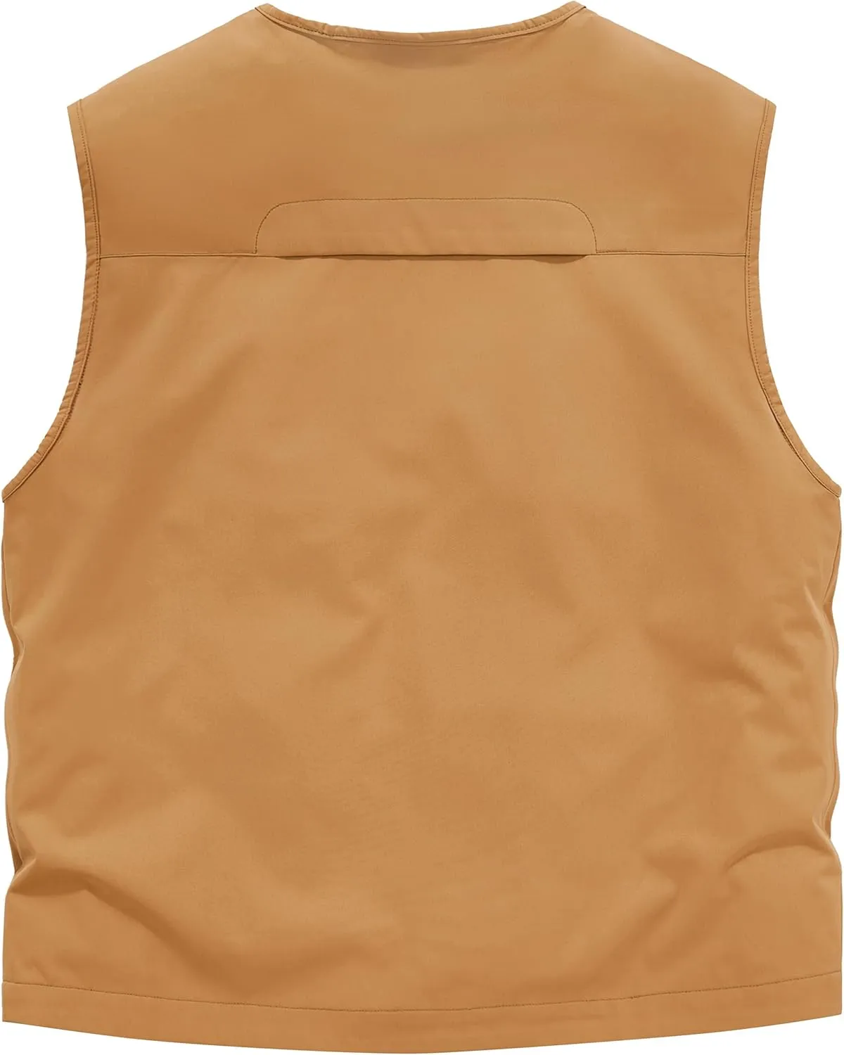 Men's Softshell Fishing Vest Outdoor Lightweight Waistcoat Waterproof Utility Cargo Sleeveless Jacket