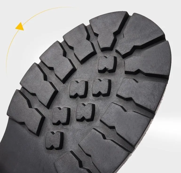 Men's Waterproof Oxford Shoes Non-Slip Rubber Sole Men Formal Derby Shoes Business Tuxedo Shoes