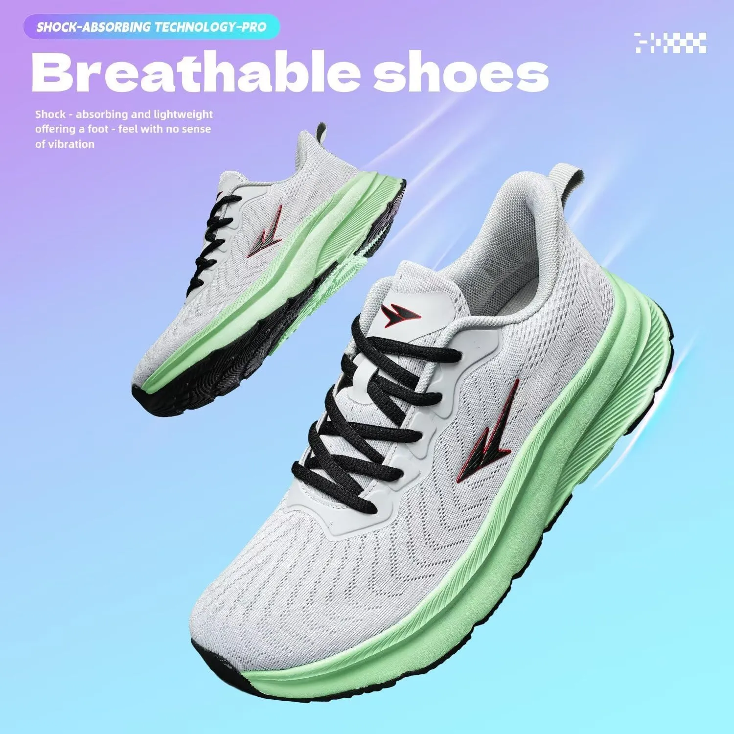 Men's Wide Toe Walking Shoes Casual Trail Running Sneakers Cross-Trainer Tennis Non Slip Athletic Gym Workout Soft Sole