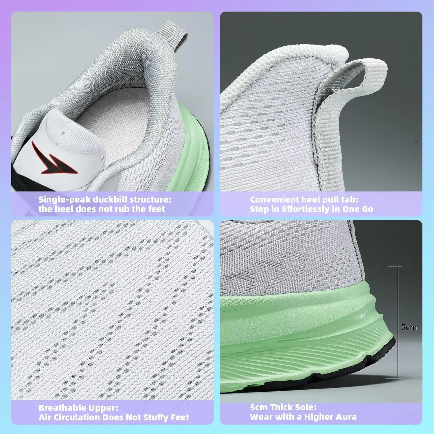 Men's Wide Toe Walking Shoes Casual Trail Running Sneakers Cross-Trainer Tennis Non Slip Athletic Gym Workout Soft Sole