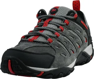Merrell Mens CROSSLANDER 2 Hiking Shoe, Granite/Cherry, 10
