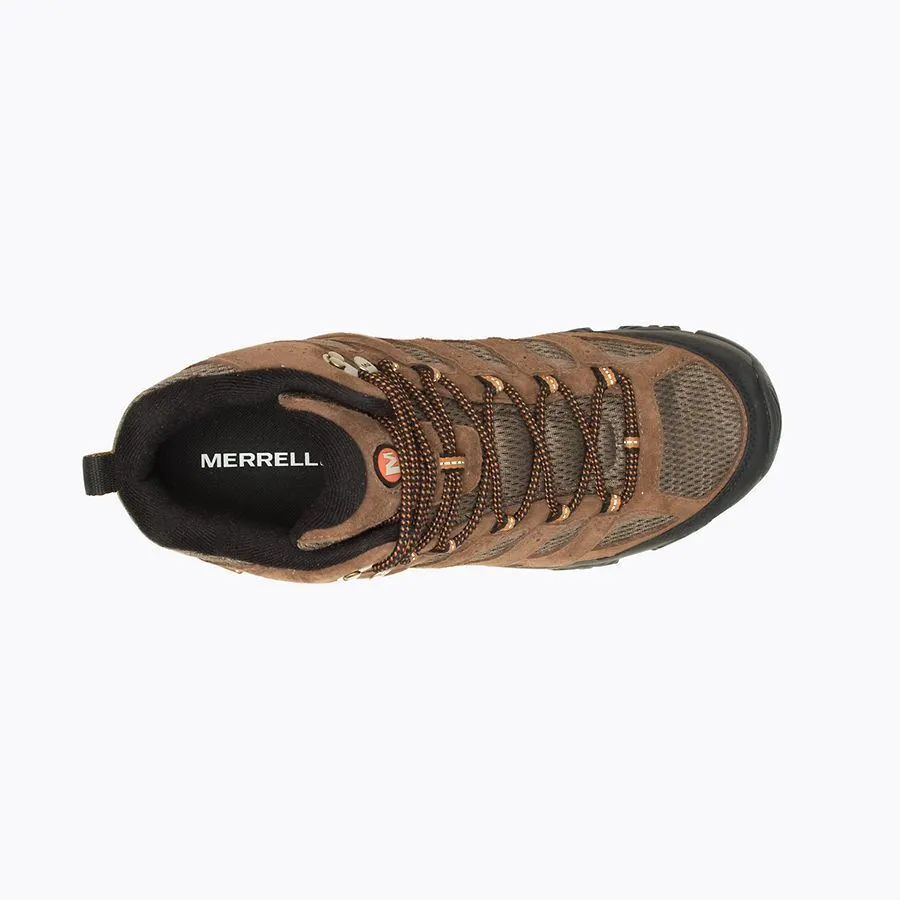 Merrell Men's Moab 3 Mid Waterproof Medium Width Earth Leather J035839