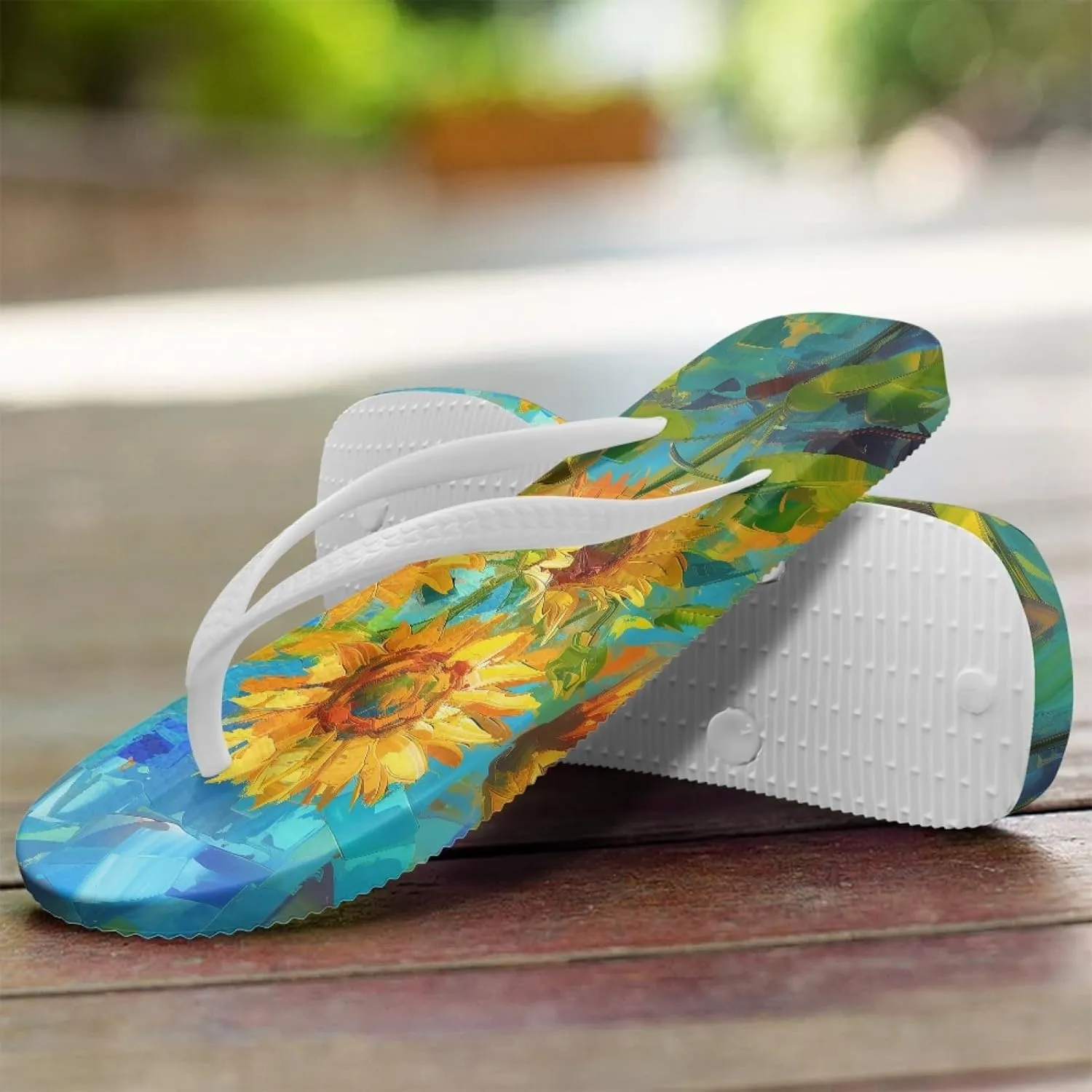 Micoklinlin Flip Flops for Women Summer EVA Sandals for Pool Beach Slip On Gym Bathroom Shower Shoes Walking Slipper Shoes