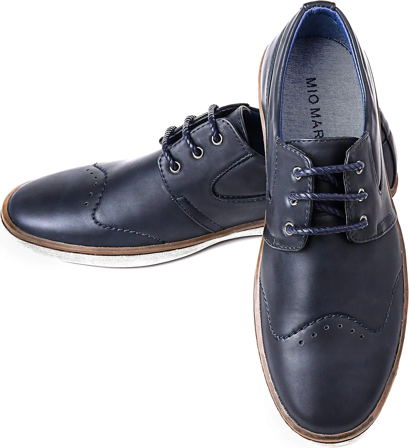 Mio Marino Men Casual Oxford Shoes - Comfortable Business Fashion Mens Casual Dress Shoes